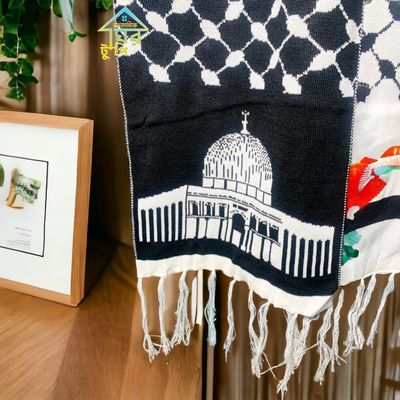 সুতার তৈরি ফিলিস্তিনি মাফলার (Big size)_img_3