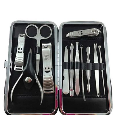 12 pcs stainless steal nail clipers set_img_0