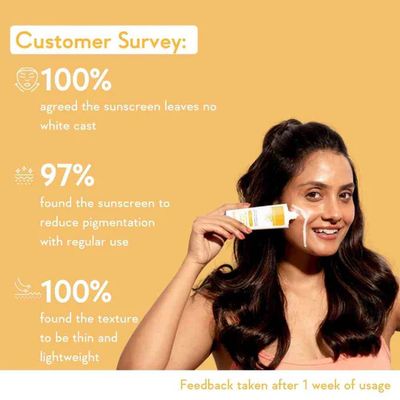 WishCare Vitamin C Pure Glow Milk Sunscreen | SPF 50 PA++++_img_1