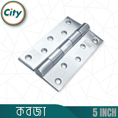 ১ পিস ৫ ইঞ্চি ৪ মিমি স্টেইনলেস স্টিলের কবজা হেভি দরজার কবজা এস এস স্ক্র সহ_img_2