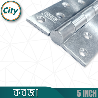 ১ পিস ৫ ইঞ্চি ৪ মিমি স্টেইনলেস স্টিলের কবজা হেভি দরজার কবজা এস এস স্ক্র সহ_img_4