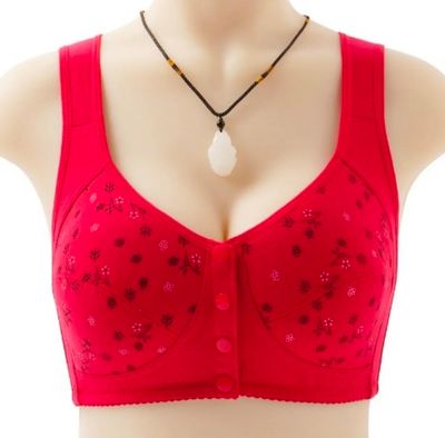 Imported Printed Front Button Soft CottonMaternity Bra For New Born Baby Feeding_img_5