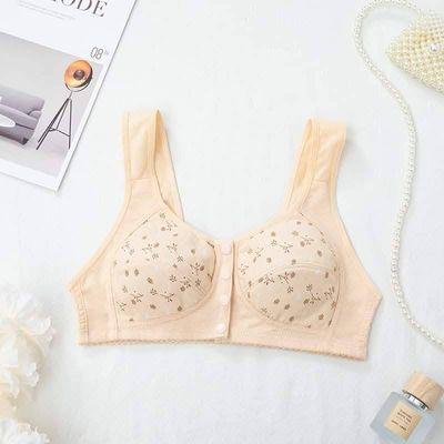 Imported Printed Front Button Soft CottonMaternity Bra For New Born Baby Feeding_img_6