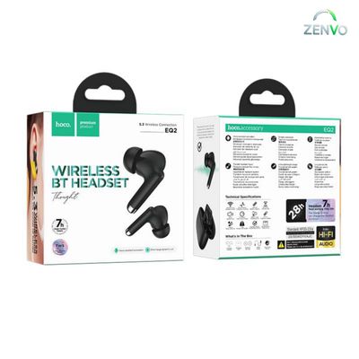 HOCO EW65 TWS Wireless Bluetooth Earbuds With Digital Display Power Sports Headset_img_1