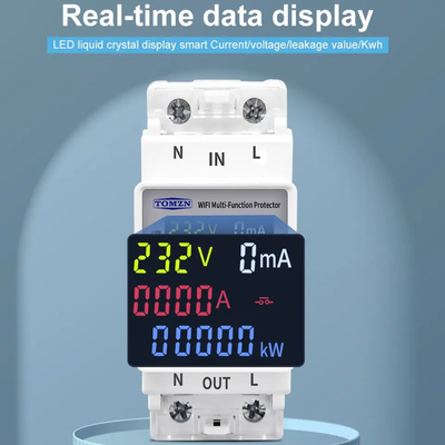 TOMZN 63A 110V/230V WiFi Smart Switch with Energy Metering & Circuit Protection_img_1