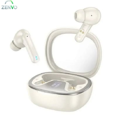 Hoco EQ6 TWS Wireless Earphones – White Color_img_0