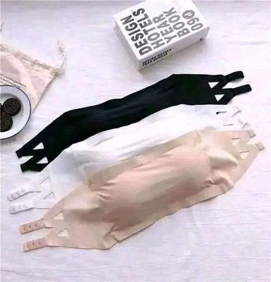 Premium Silk Tube Strapless Padded Push Up BraFor Women-One Piece_img_0