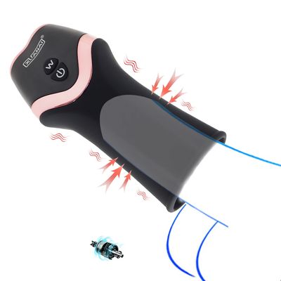 Male Masturbators Cup Adult Goods Realistic Pocket Vagina Pussy Vibrator Glans Stimulator Oral Sex Airplane Cup Sex Toys For Men_img_0