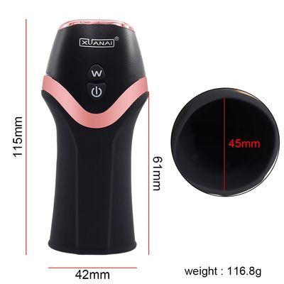 Male Masturbators Cup Adult Goods Realistic Pocket Vagina Pussy Vibrator Glans Stimulator Oral Sex Airplane Cup Sex Toys For Men_img_3