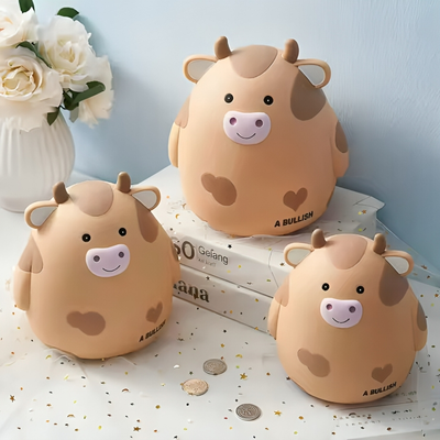 Animal Cow Shaped Money Saving Bank_img_3