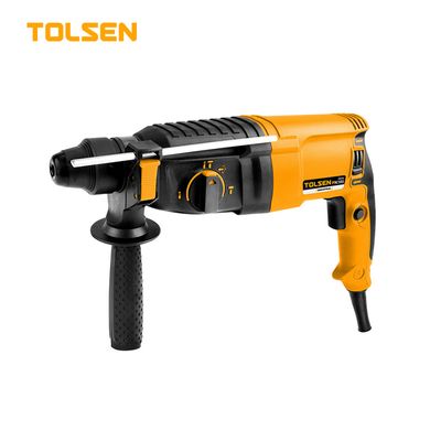 TOLSEN 800w Rotary Hammer Drill SDS-plus 40mm with /Free 5 sds + Bit and Hard case 2.8J Model:79510_img_0