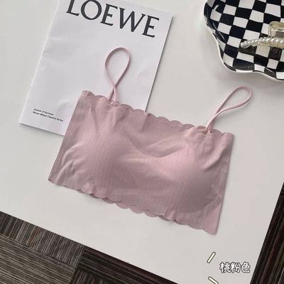 Soft Comfortable Slim belt stylish pad removable for women wear bra-One piece_img_3