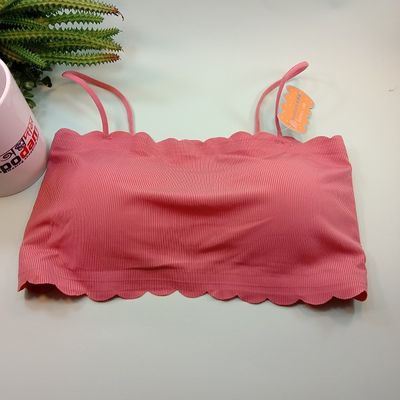 Soft Comfortable Slim belt stylish pad removable for women wear bra-One piece_img_5