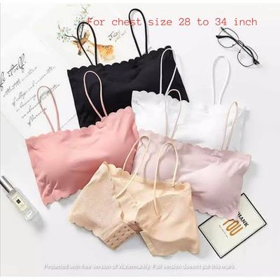 Soft Comfortable Slim belt stylish pad removable for women wear bra-One piece_img_8