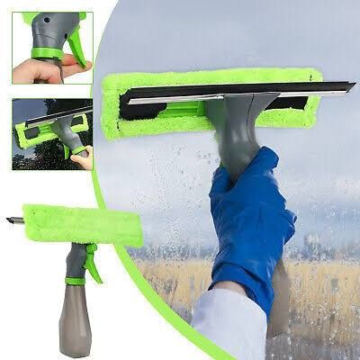 3 In 1 Glass Cleaning with Spray Bottle Wipe_img_0