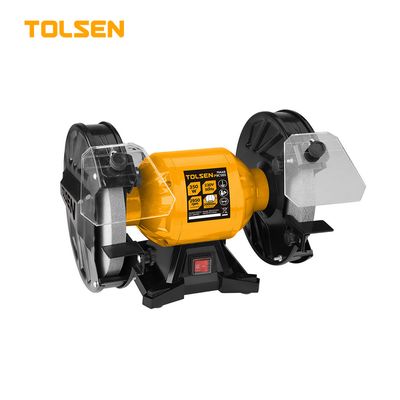 TOLSEN 150W Heavy Duty 2-Stone Bench Grinder Machine 6" Model 79646_img_0