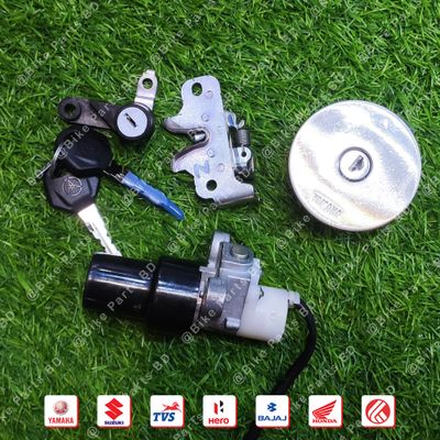 Lock set For Yamaha FZS V1 & FZS V2 Bike._img_0