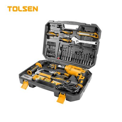 TOLSEN 95Pcs Hand Tool Set with Hammer Drill (710W) Industrial Series Model 79685_img_0
