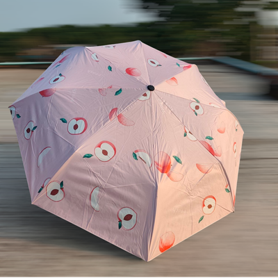 Fully automatic umbrella ultraviolet sunshade umbrella sunny rain dual-use folding umbrella_img_1