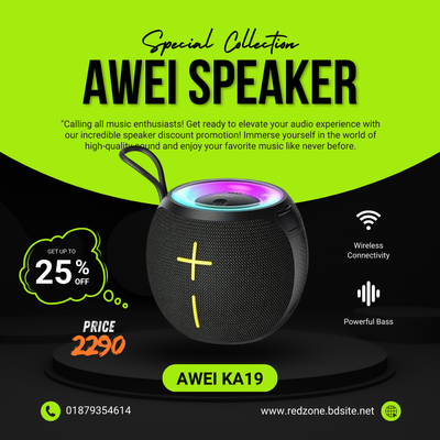 Awei KA19 12W Portable Bluetooth Speaker_img_1