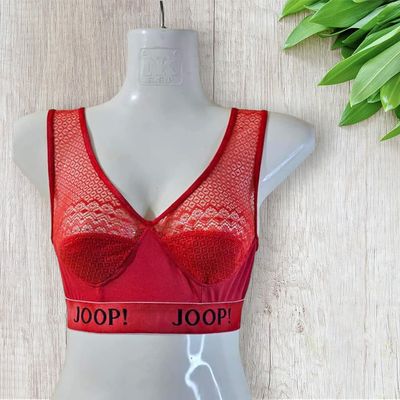 4 Pieces Semis Bra Genji For Womens And Girls random color_img_1