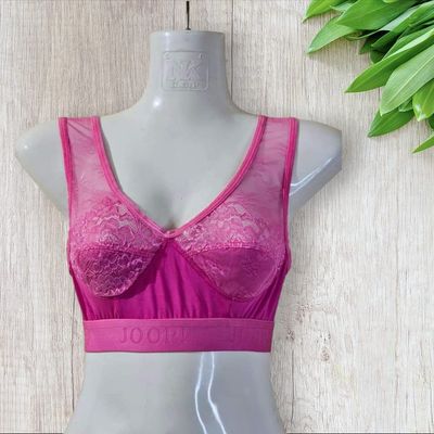 4 Pieces Semis Bra Genji For Womens And Girls random color_img_4