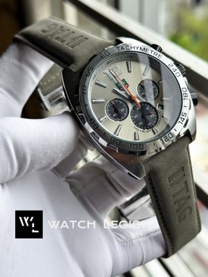 TAG BELT ANNIVERSARY PLAIN SILVER CASE GREY DIAL GREY BELT_img_1