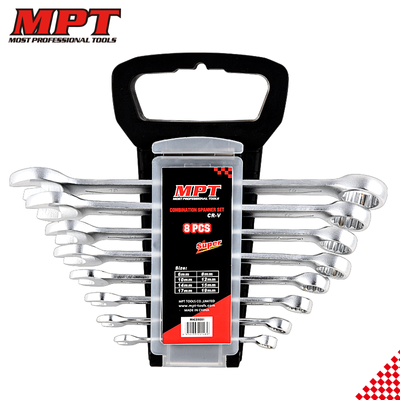 MPT 8pcs Combination Spanner Set ( 6, 8, 10, 12, 14, 15 & 17mm ), CR-V; MHC05001_img_0