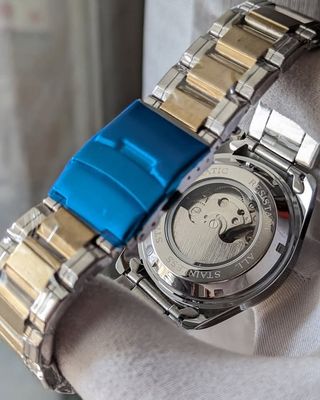Rolex Black Face Mechanical Watch_img_4