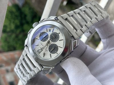 Bvlgari Chain White Dial Black Sub_img_0