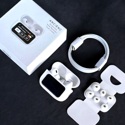 A9 Pro white With Touch display ANC/ENC_img_1