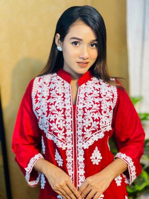 পিওর কটন এমব্রয়ডারি কাজ করা রেডিমেড টু-পিস - আরামদায়ক ও ট্রেন্ডি_img_7