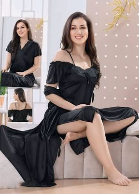 2 part Secret Nighty Comfortable SexyNightwear For woman, Stylish & Comfortable_img_3