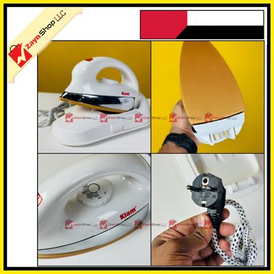 Kiam Iron 1000W Cordless Electric Dry Iron_img_1