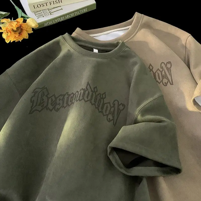 drop shoulder t-shirt  for men_img_3