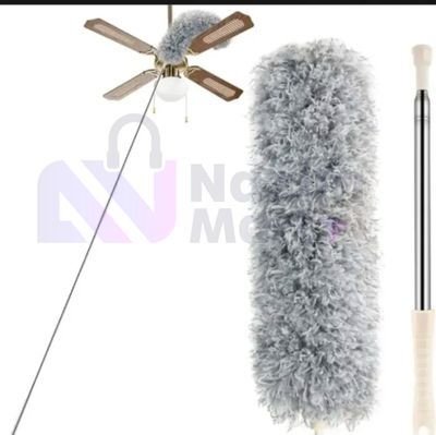 9.5 Feet Bendable Feather Duster with Extra Long Extendable Microfiber Duster - Nazim Mart_img_4