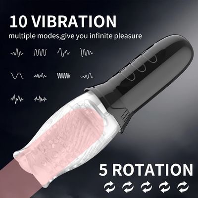Automatic Rotating Male Masturbator Real Oral Sex Glans Vibrator Spiral Motion Spinner Cup Penis Delay Trainer Sex Toys for Men_img_4