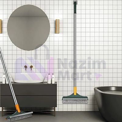 3 in 1 Brush, Magic Broom Brush Floor Brush Scrubber with Long Handle - Nazim Mart_img_3