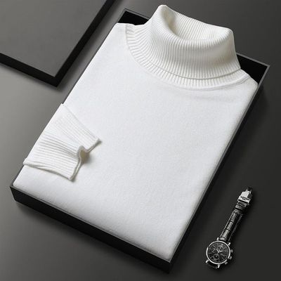 Classic White Turtleneck Sweater_img_0