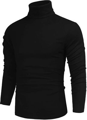 Classic Black Turtleneck Sweater_img_1