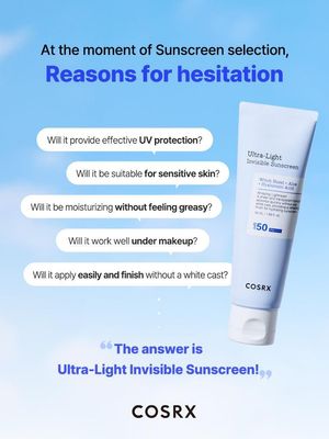 Cosrx Ultra-Light Invisible Sunscreen SPF50 PA++++ (50ml)_img_8