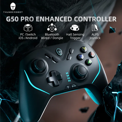 Thunderobot G50 Pro Tri Mode Xbox-Layout Hall Trigger Gaming Controller For PC/Switch/IOS/Android_img_3