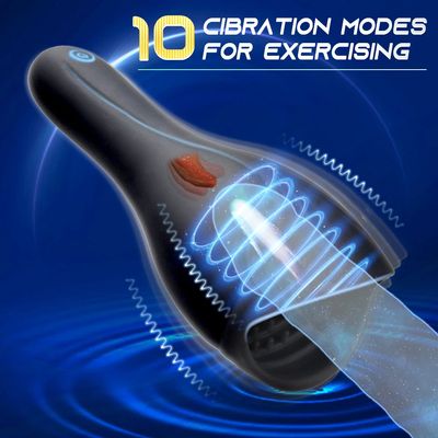 Powerful Vibrating Tongue Licking Vibrator Male Glan Massager Delay Stamina Trainer Oral Sex Climax Masturbation Sex Toy for Men_img_1