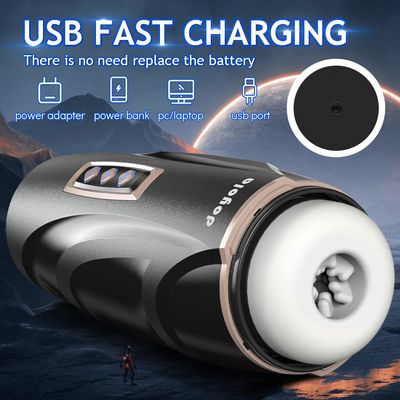 Upgraded Automatic Thrusting Sucking Male Masturbators 3D Realistic Textured Blowjob Toy Pocket Pussy Stroker Sex Toys for Men_img_2