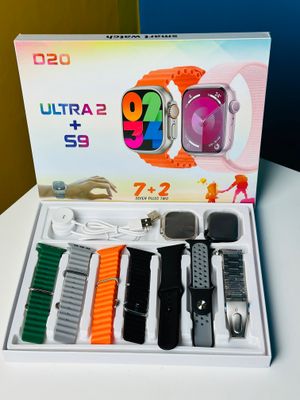 D20 Ultra 2 + S9 Smartwatch With 7 Straps_img_0