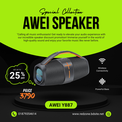 Awei Y887 Portable Outdoor Bluetooth Speaker_img_1