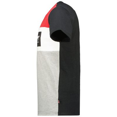 Men's T-shirt Short Sleeve, Round Neck Black_img_3