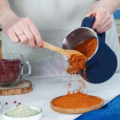 Spice Grinder - 4 Blades, 300+ Stainless Steel for Fine Powder | High-Performance Grinding_img_0