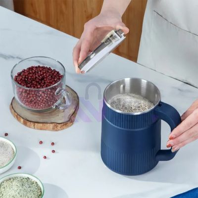 Spice Grinder - 4 Blades, 300+ Stainless Steel for Fine Powder | High-Performance Grinding_img_2