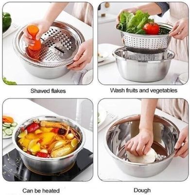 Multifunctional Stainless Steel Drain Basket_img_2